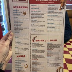 The Horseshoe Grill - Menu