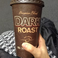 Tim Hortons - Large hot chocolate. Rien de spécial, juste assez bon marché (2$ et qq)