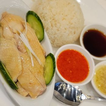 Ipoh Kopitiam - Hainan chicken. Similar to Savoy down the street but less meat here - Malaysian Near Me - Alhambra, California
