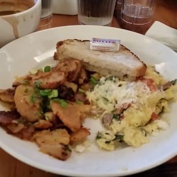 Marigold Kitchen - Scrambler with rosemary toast - Breakfast & Brunch Near Me - Madison, Wisconsin Marigold Kitchen - Scrambler with rosemary toast - Breakfast & Brunch Near Me - Madison, Wisconsin