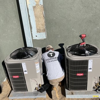 Torres Heating & Air Conditioning - Two split install - Heating & Air Conditioning/HVAC Near Me Torres Heating & Air Conditioning - Two split install - Heating & Air Conditioning/HVAC Near Me