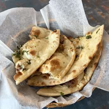 The Flame Indian Kitchen - Garlic naan - Indian Near Me - Ocala, Florida The Flame Indian Kitchen - Garlic naan - Indian Near Me - Ocala, Florida