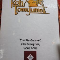 Koh Tomyums - Menu