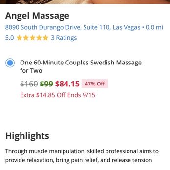 Angel Massage - Massage Near Me - Las Vegas, Nevada