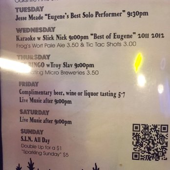Cornucopia Bar & Burgers - Menu. - American Near Me - Eugene, Oregon