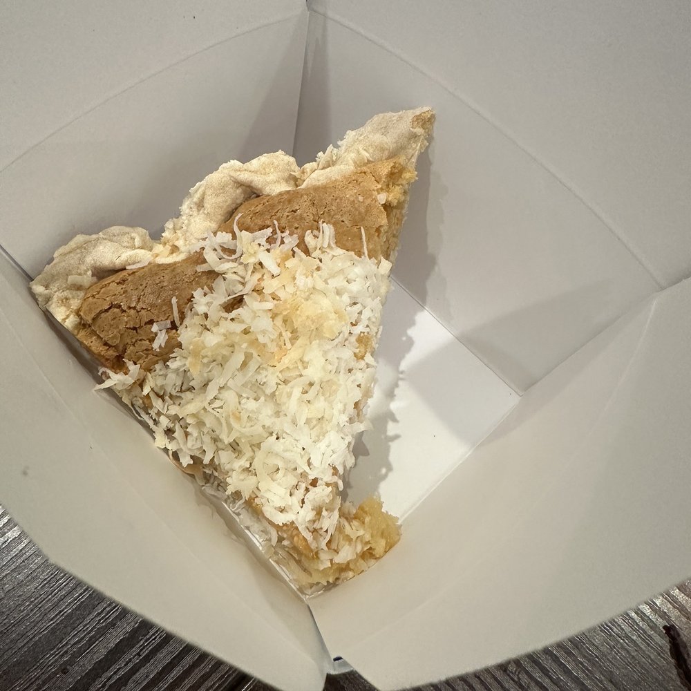 Texas de Brazil - Coconut Chess Pie - Brazilian Near Me - Dallas, Texas Texas de Brazil - Coconut Chess Pie - Brazilian Near Me - Dallas, Texas