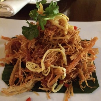 Thai Essence - Mee Krob appetizer. - Thai Near Me - Nutley, New Jersey Thai Essence - Mee Krob appetizer. - Thai Near Me - Nutley, New Jersey