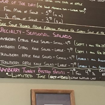 Harbor Lights Coffeehouse - Specialty Seasonal Salad Menu - Coffee & Tea Near Me - Leavenworth, Kansas