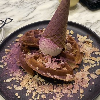 Petit Potato - Sweet potato waffle with ice cream - Taiwanese Near Me - Toronto, Ontario