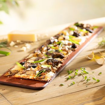 Seasons 52 - Roasted Mushroom Flatbread - New American Near Me - Lone Tree, Colorado Seasons 52 - Roasted Mushroom Flatbread - New American Near Me - Lone Tree, Colorado