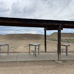 Baker Draw Designated Shooting Area - The 50 yard range.