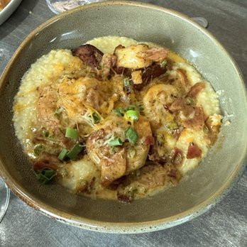 Azure - Shrimp and grits - New American Near Me - Myrtle Beach, South Carolina Azure - Shrimp and grits - New American Near Me - Myrtle Beach, South Carolina