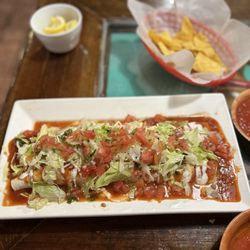 Guadalajara Mexican Restaurant - The Monster Burrito! It was DELICIOUS! If you're hungry with a big appetite it's a must. It's HUGE and DELICIOUS!..