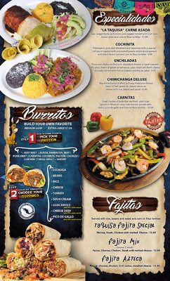 Menu photo 3 La Taquiza Lexington, KY