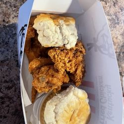Taste of KFC 4 pc. Chicken Combo. 2 Biscuits. Mashed Potatoes & Gravy