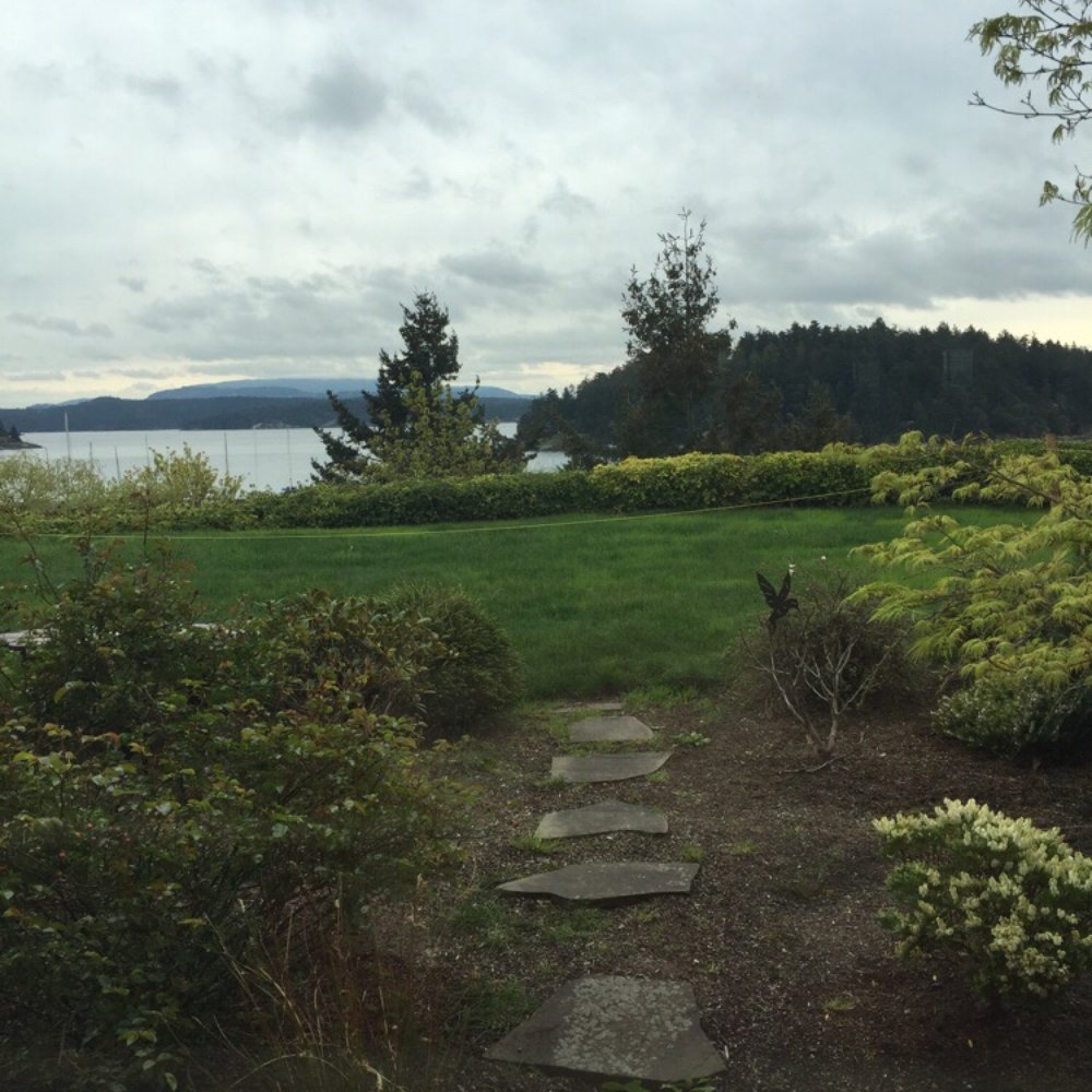 Friday Harbor House - View from the first floor room. - Hotels Near Me - Friday Harbor, Washington