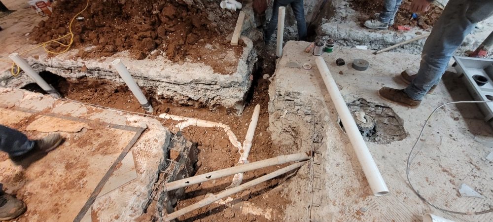 Slide of Muddy Water Plumbing