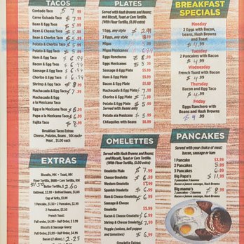 El Papa's - Menu - Mexican Near Me - Port Isabel, Texas
