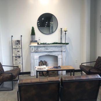 Crossroads Cafe & Catering - seating area with fireplace - Cafes Near Me - Penn Laird, Virginia