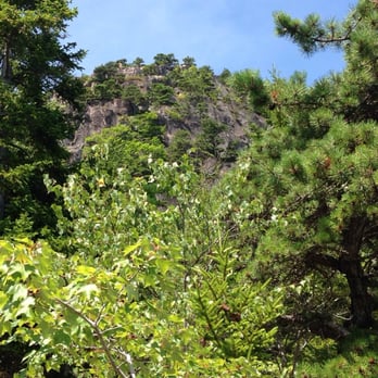 Acadia Mountain Guides Climbing School - The beehive in Acadia. - Outdoor Gear Near Me - Bar Harbor, Maine