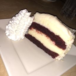 Red velvet cheese cake! My favorite!