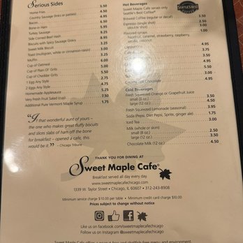 Sweet Maple Cafe - American Near Me - Chicago, Illinois