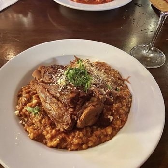 Peperoncino - Risotto con Ossobuco Jus - Italian Near Me - Orlando, Florida Peperoncino - Risotto con Ossobuco Jus - Italian Near Me - Orlando, Florida