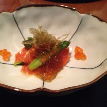 Wakuriya - Cooper river king salmon confit with tosa-zu gelee - Japanese Near Me - San Mateo, California