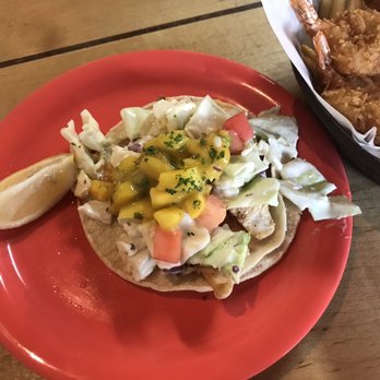 Coconut's Fish Cafe - Kamaole - Fish Tacos (GF) - Seafood Near Me - Kihei, Hawaii