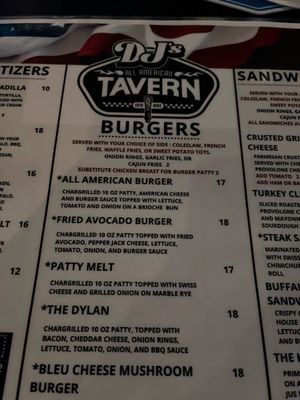 Menu photo 2 DJs All American Tavern Henderson, NV Menu photo 2 DJs All American Tavern Henderson, NV