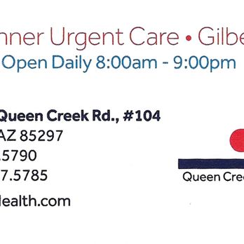 Banner Urgent Care Located On The Northwest Corner Of Higley