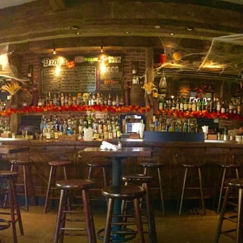 Alfie's - The bar decorated for fall! - New American Near Me - New York, New York