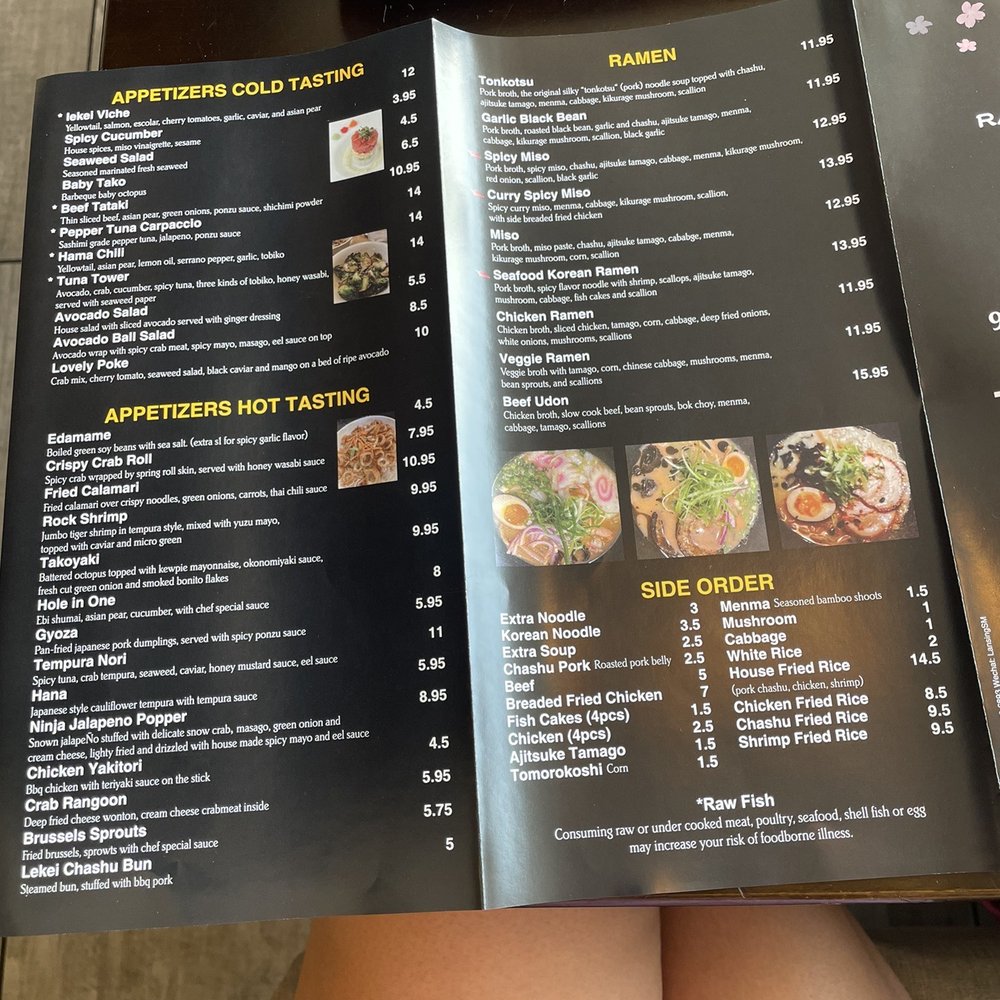 Iekei - Menu - Sushi Bars Near Me - Humble, Texas Iekei - Menu - Sushi Bars Near Me - Humble, Texas