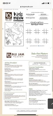 Menu photo 6 Blu Jam Cafe Woodland Hills, CA Menu photo 6 Blu Jam Cafe Woodland Hills, CA