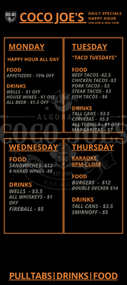 Menu photo 7 Coco Joe's Algona, WA