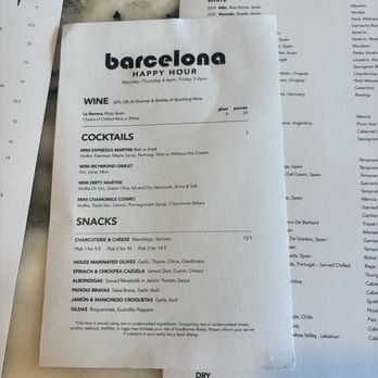 Barcelona Wine Bar - Menu - Tapas/Small Plates Near Me - Miami, Florida Barcelona Wine Bar - Menu - Tapas/Small Plates Near Me - Miami, Florida
