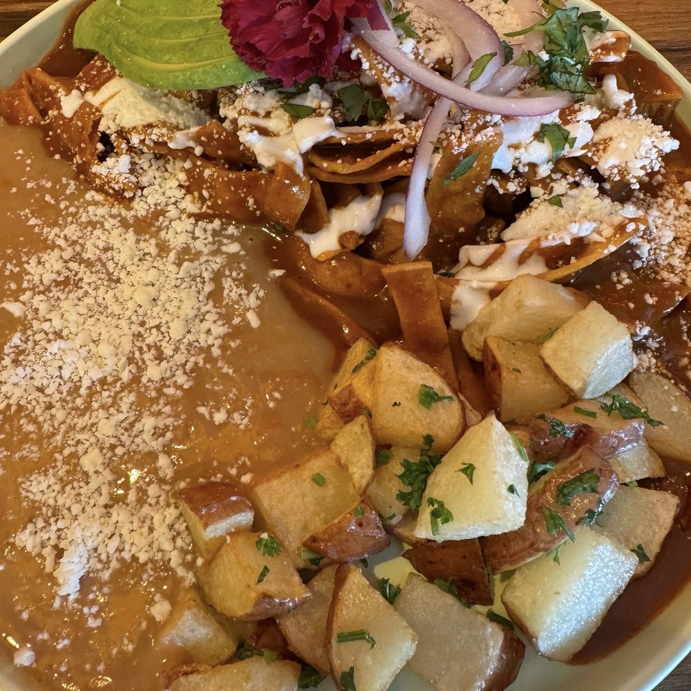 El Encanto - Chilaquiles rojo - Breakfast & Brunch Near Me - San Diego, California El Encanto - Chilaquiles rojo - Breakfast & Brunch Near Me - San Diego, California