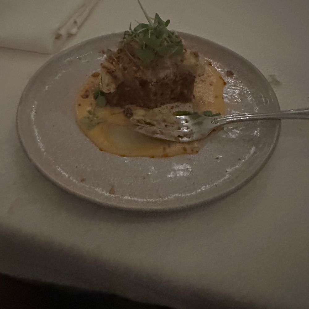 Salty carrot cake
