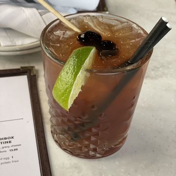 Matchbox Diner & Drinks - Chica Cherry Cola - New American Near Me - Grand Rapids, Michigan