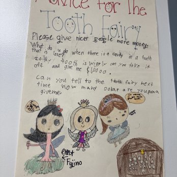 ToothBuds Diamond Head - "Advice for the tooth fairy"! - Pediatric Dentists Near Me - Honolulu, Hawaii