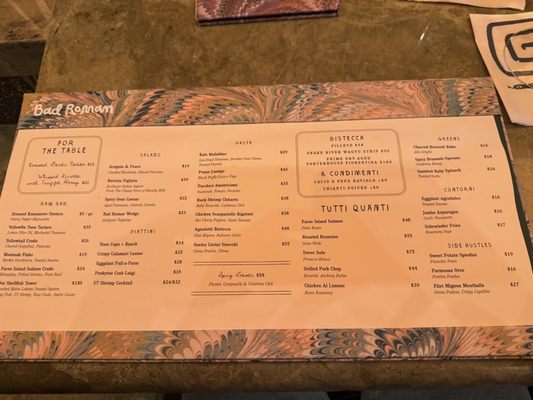 Menu photo 2 Bad Roman Beverly Hills, CA