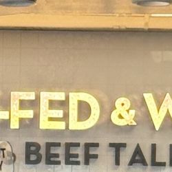 Grass Fed & WAGYU! Wanted to share that.