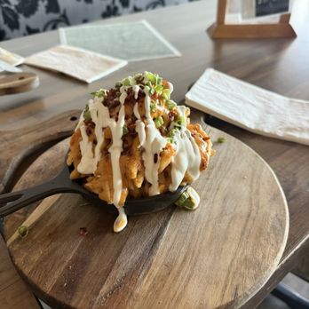 BlackStone Herbs and Martini Bar - Loaded Waffle Fries - Sandwiches Near Me - Coventry, Rhode Island