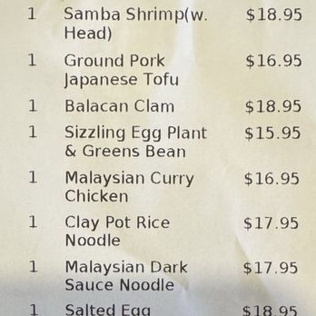 Bamboo Cafe - Practically ordered 50% of their Malaysian menu!  so delicious!! - Chinese Near Me - Glendale, Arizona