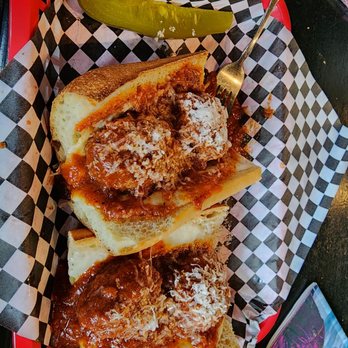The Noshpit Sandwich Bar - Meatball sub - Sandwiches Near Me - Portland, Oregon The Noshpit Sandwich Bar - Meatball sub - Sandwiches Near Me - Portland, Oregon