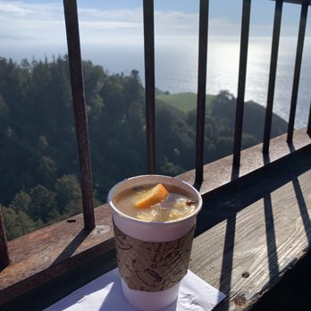 Cafe Kevah - Apple Cider
(They usually offer ceramic cups, but I wanted my drink for to-go) - New American Near Me - Big Sur, California Cafe Kevah - Apple Cider
(They usually offer ceramic cups, but I wanted my drink for to-go) - New American Near Me - Big Sur, California