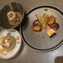 Café Paradiso - creme fraiche tart coffee flan ice cream