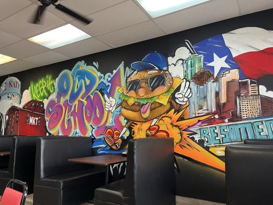 Old School Burger by null