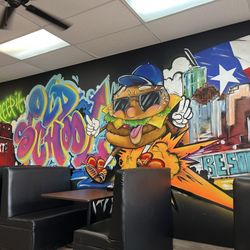 Old School Burger - Mural