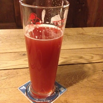 Fernandes Brewery Tap & Bier Keller - Fruli, strawberry beer - Breweries Near Me - Wakefield, XWY